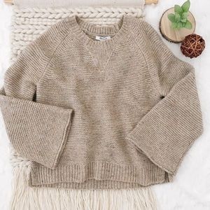 Madewell Bell Sleeve Sweater